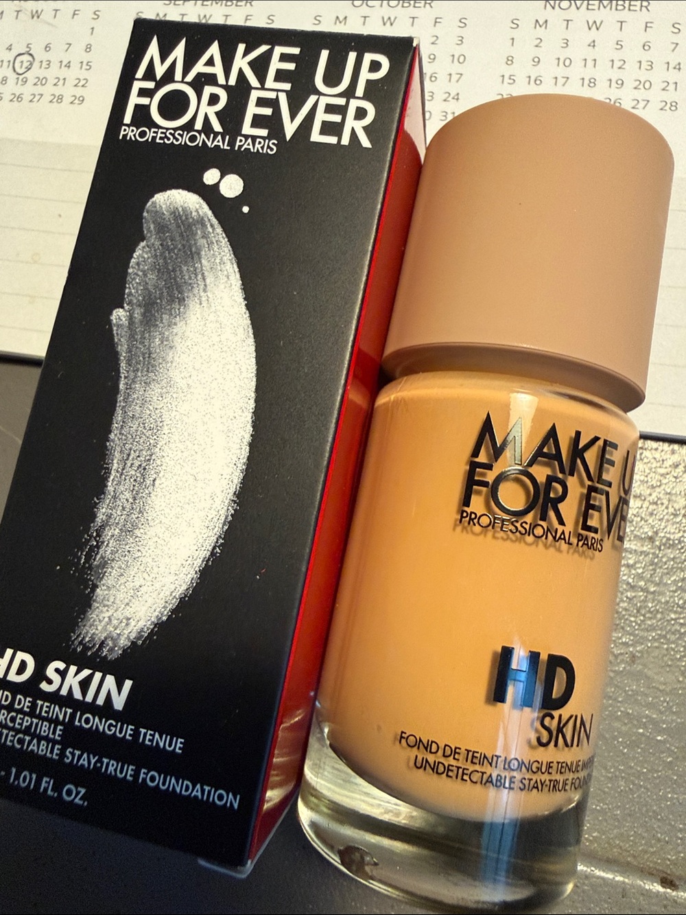 Make Up For Ever HD Skin Foundation — Warm Beige Tone